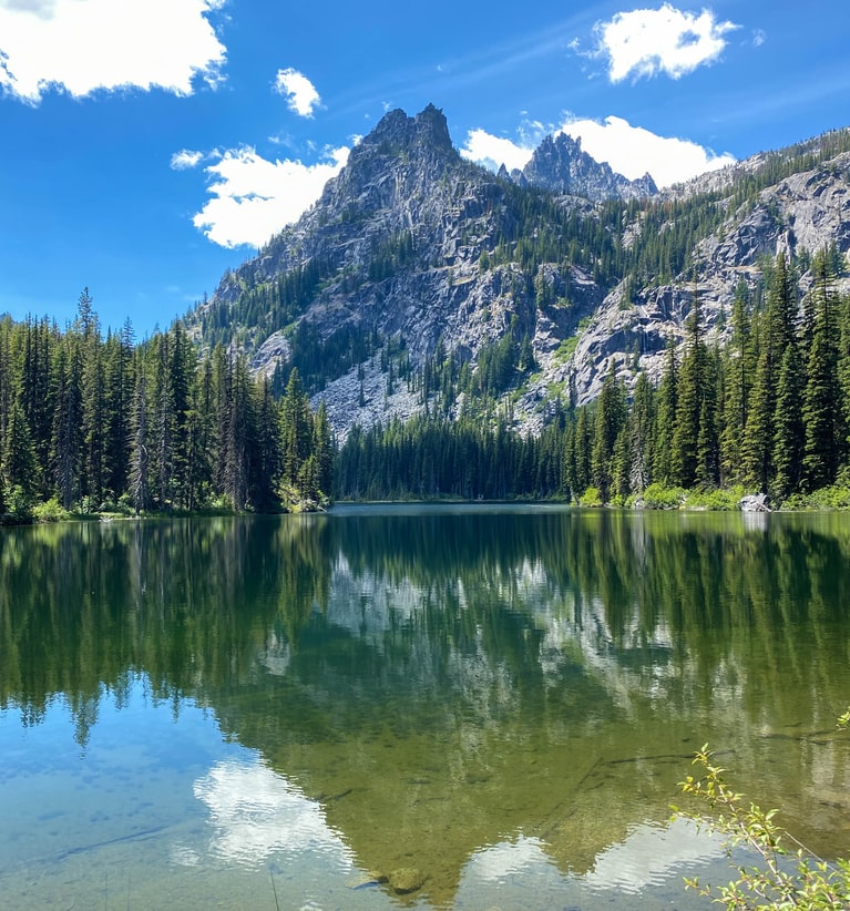 山と湖の大自然