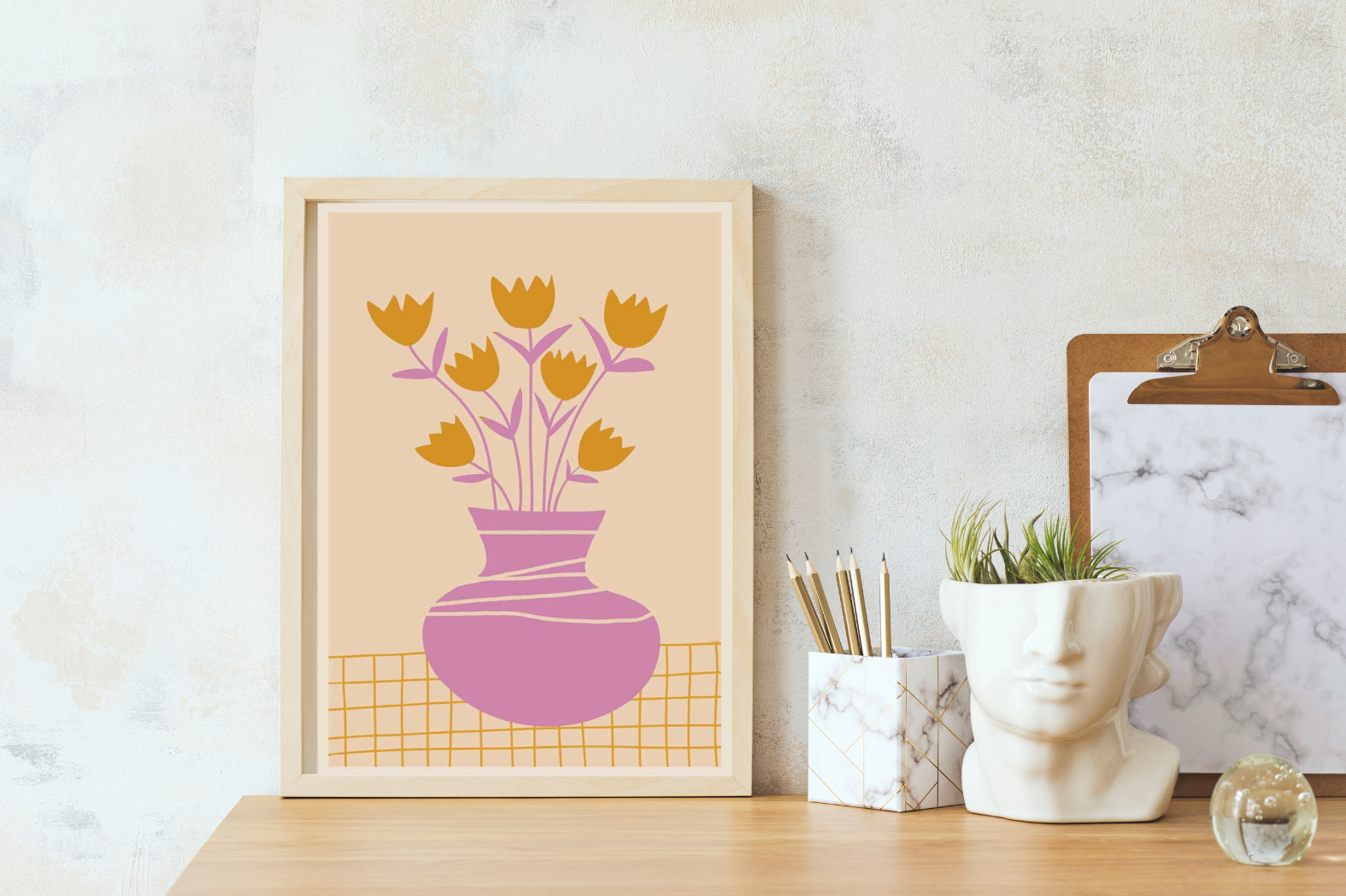 Monsoon Still Life with Flowers - モンスーンの花の静止画