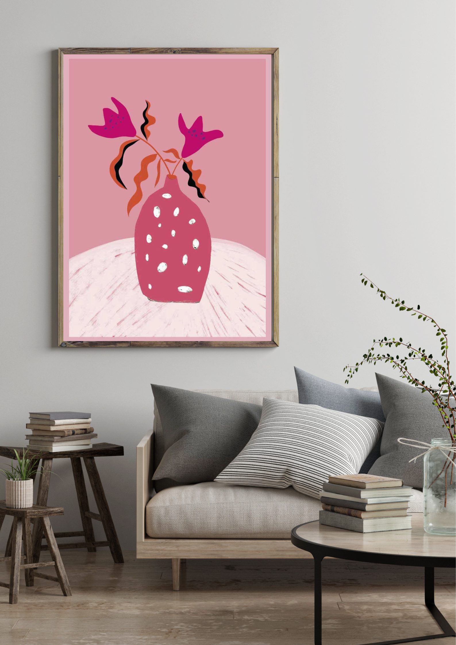 Continental Still Life with Flowers - コンチネンタルな花の静物画