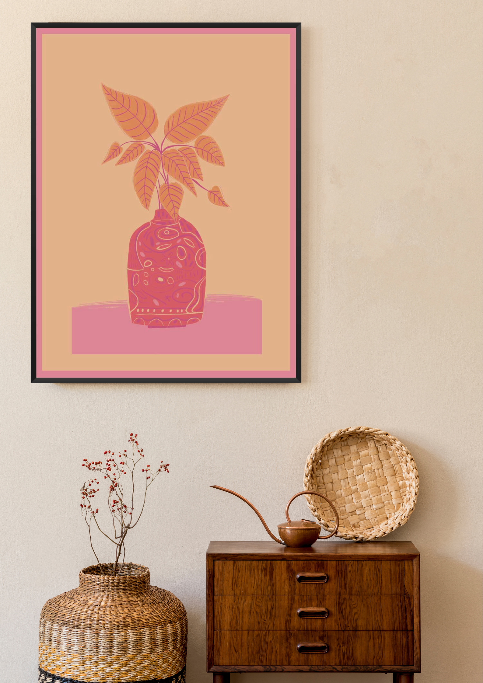 Tropical Still Life with Flowers - トロピカルな花の静止画