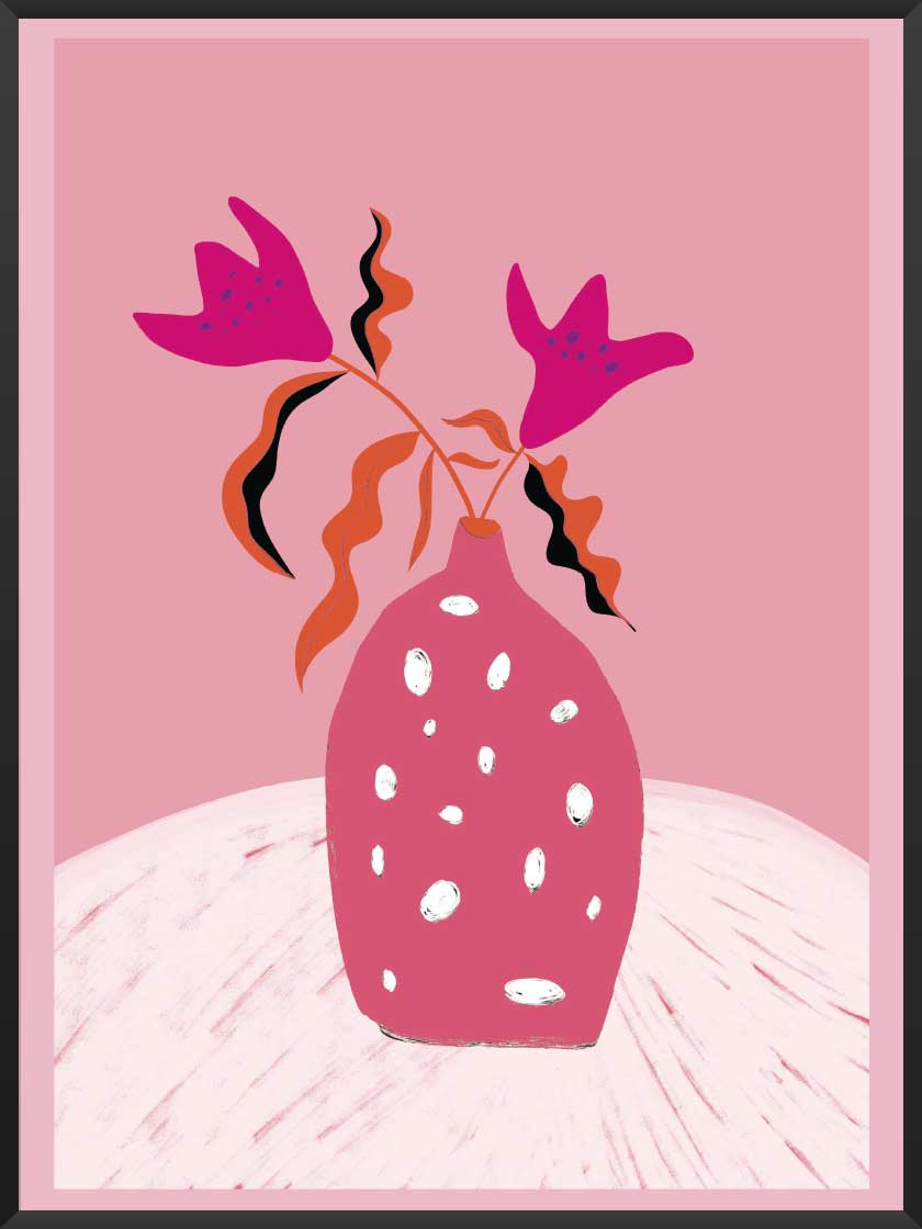 Continental Still Life with Flowers - コンチネンタルな花の静物画
