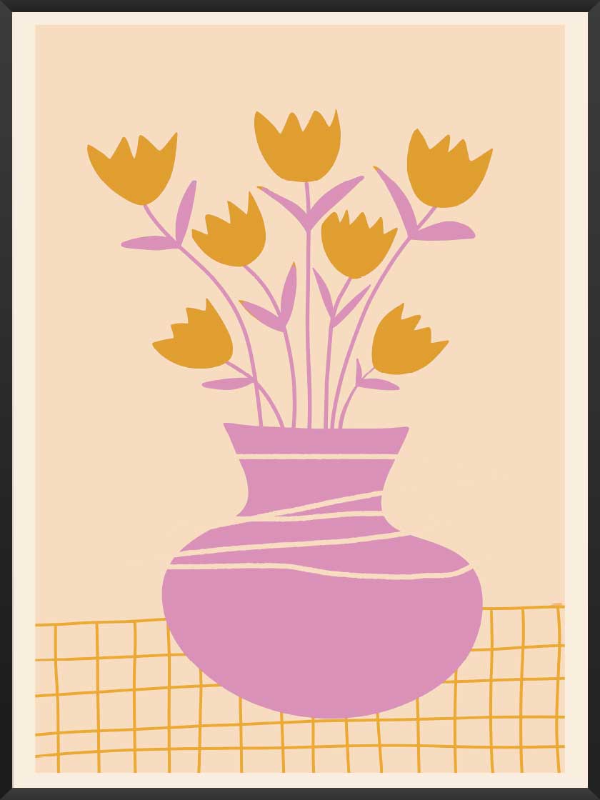 Monsoon Still Life with Flowers - モンスーンの花の静止画