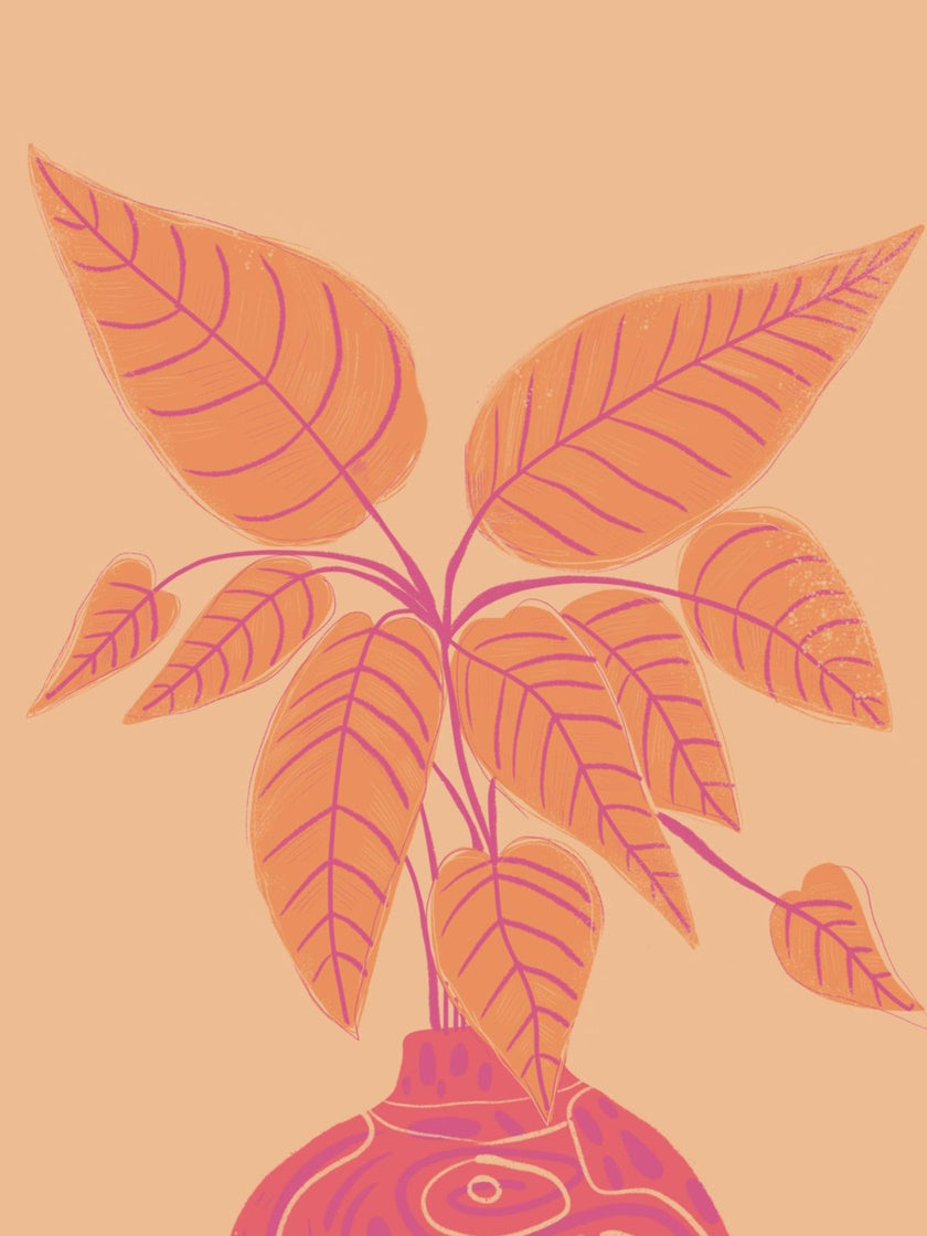 Tropical Still Life with Flowers - トロピカルな花の静止画