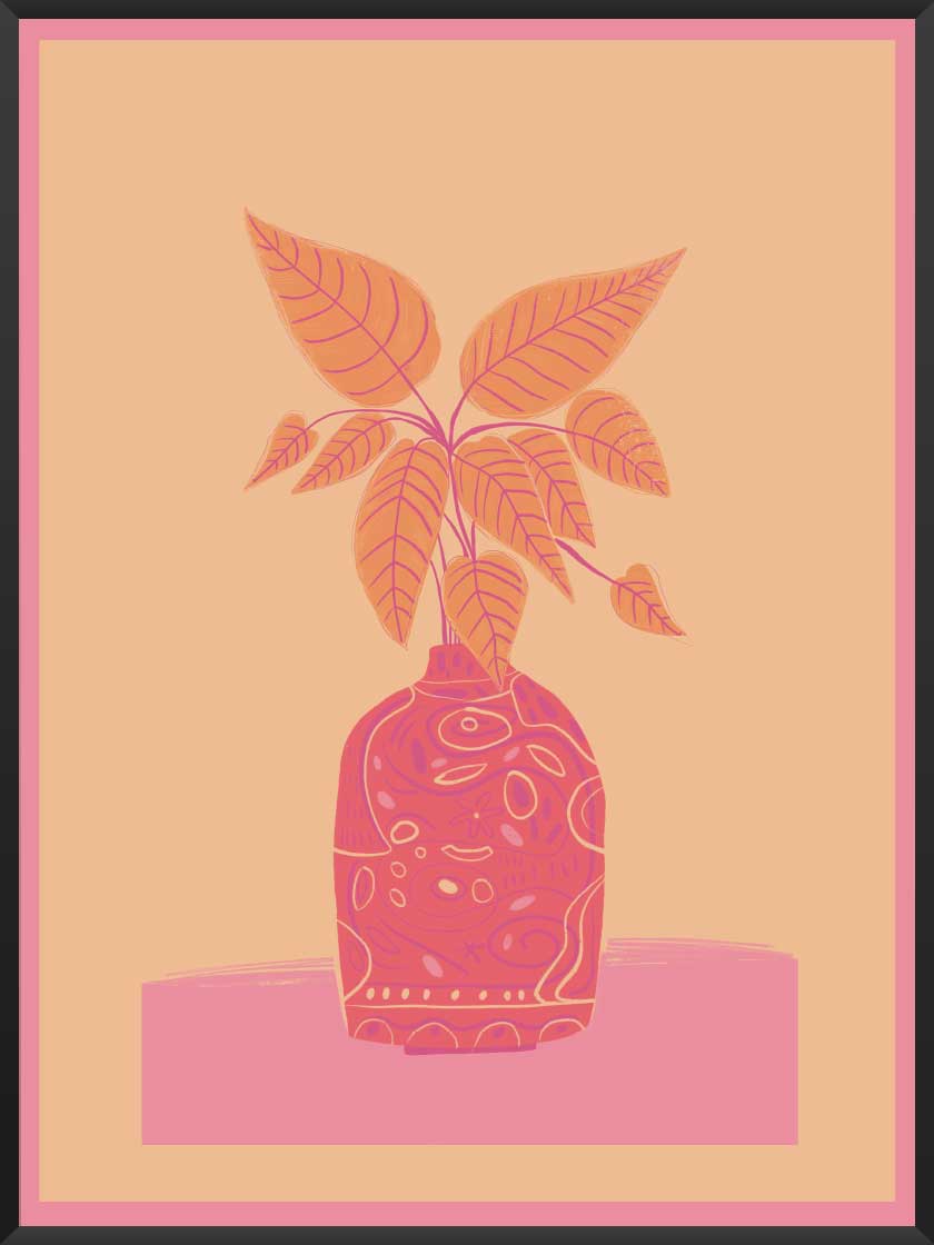 Tropical Still Life with Flowers - トロピカルな花の静止画