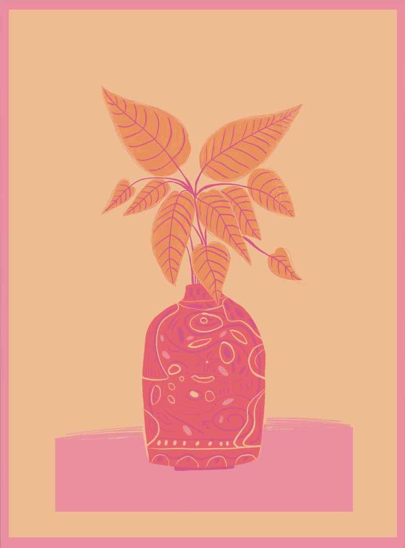 Tropical Still Life with Flowers - トロピカルな花の静止画