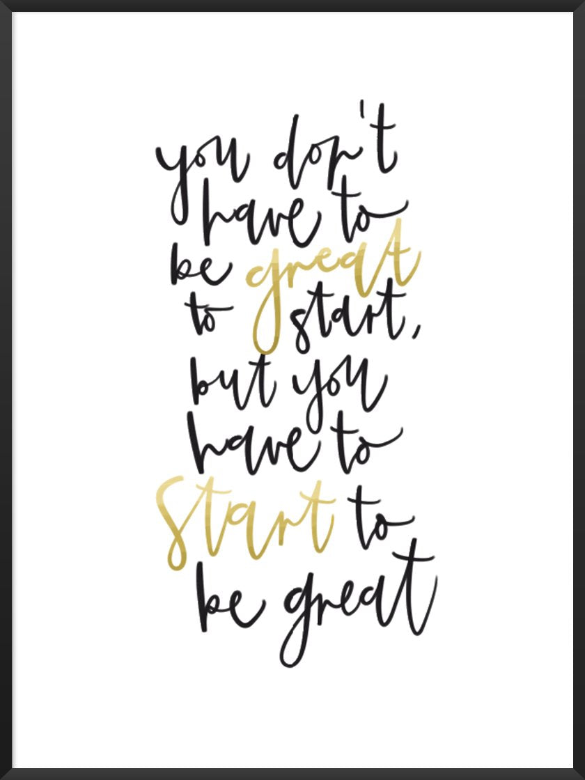 Motivational Quote - モチベーション ポスター