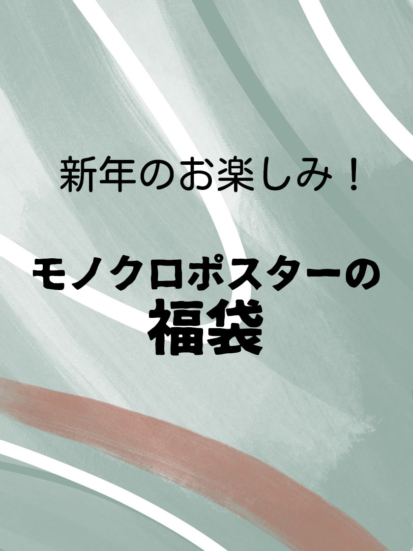 福袋:モノクロポスターのセット
