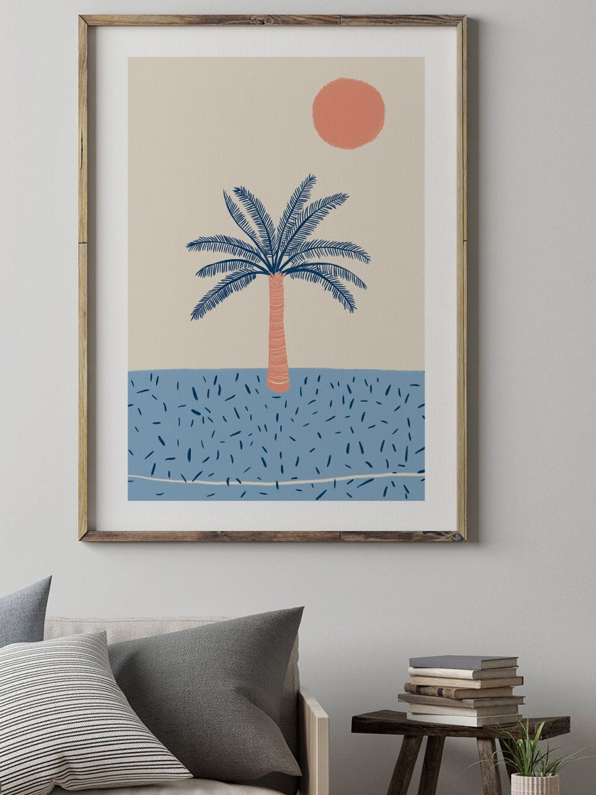Tropical Palm - 南国のヤシの木 ポスター
