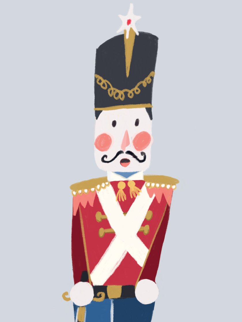 Christmas Nutcracker - くるみ割り人形 ポスター