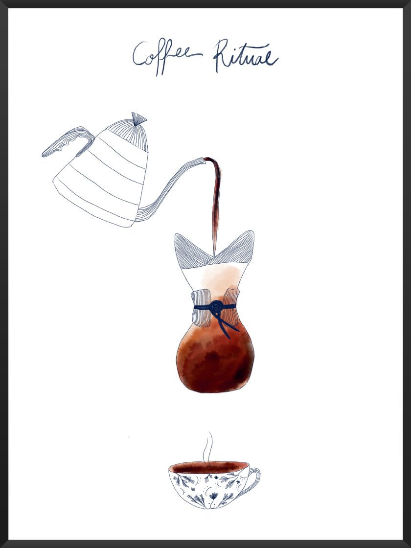 Coffee Ritual - コーヒーセレモニー ポスター
