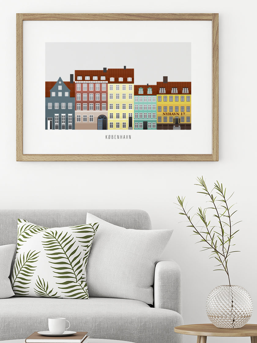 Nyhavn - ニューハウン ポスター