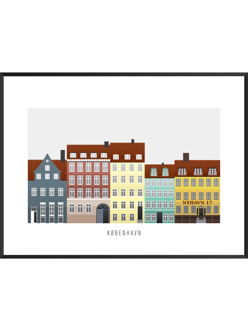 Nyhavn - ニューハウン ポスター