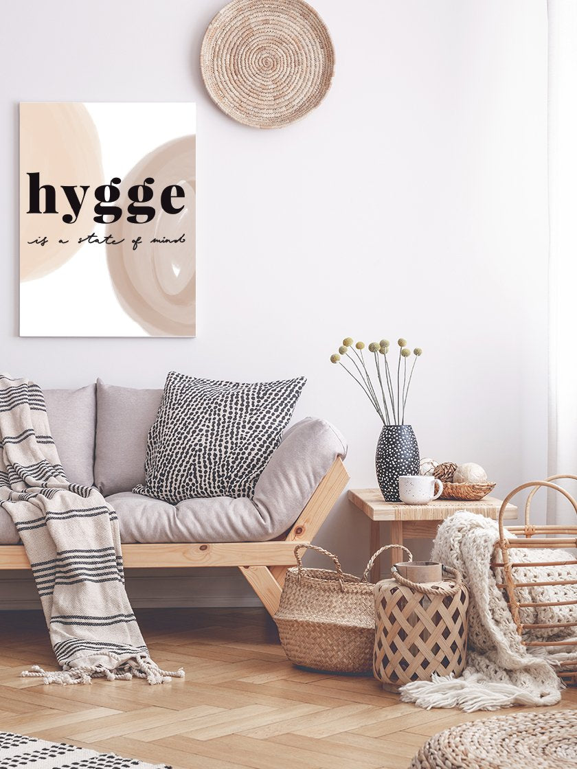 Hygge is a State of Mind - ヒュッゲな心 ポスター