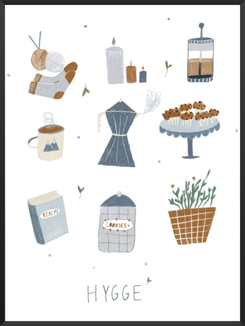 Hygge - ヒュッゲ ポスター