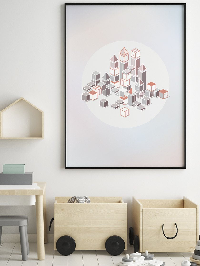 Building Blocks - 積み木 ポスター