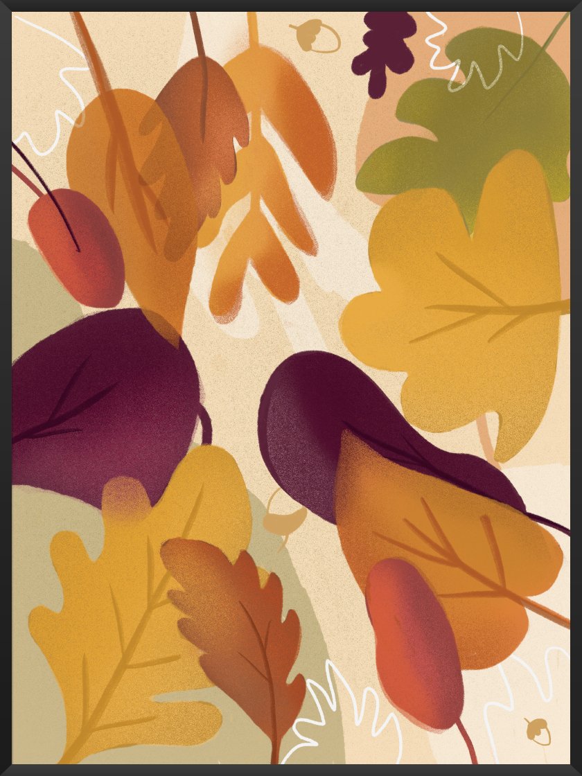 Autumn Leaf - 紅葉 ポスター