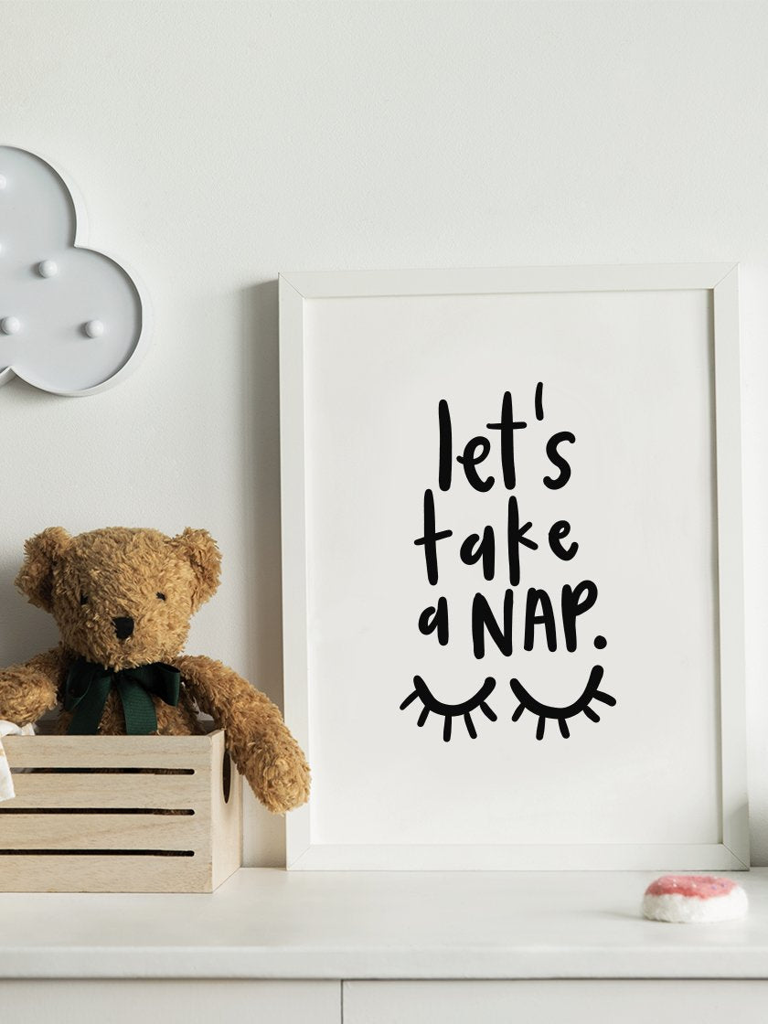 Let's Take a Nap - ちょっとお昼寝 ポスター