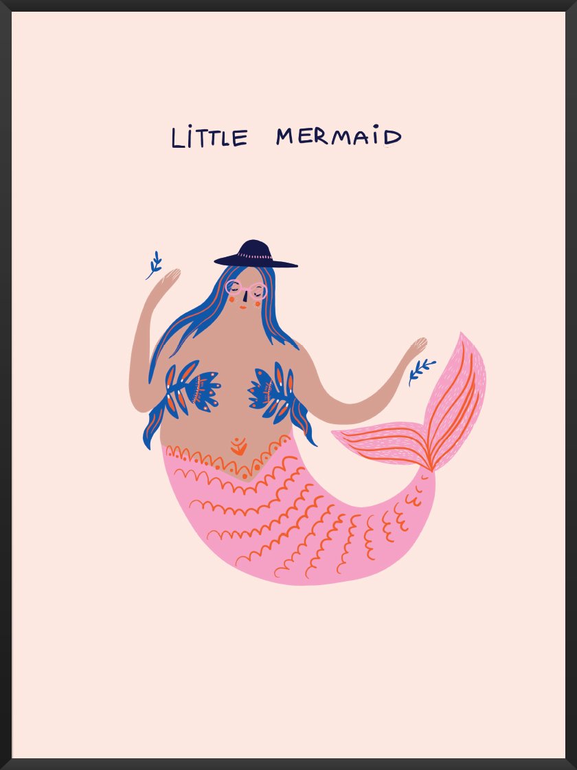 Little Mermaid - 人魚姫 ポスター