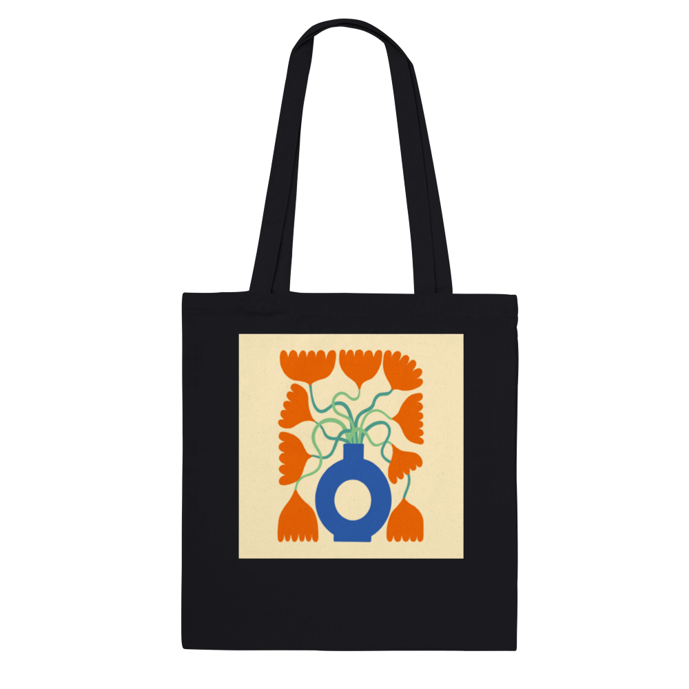 Spring Tulips Tote Bag -  春のチューリップトートバッグ