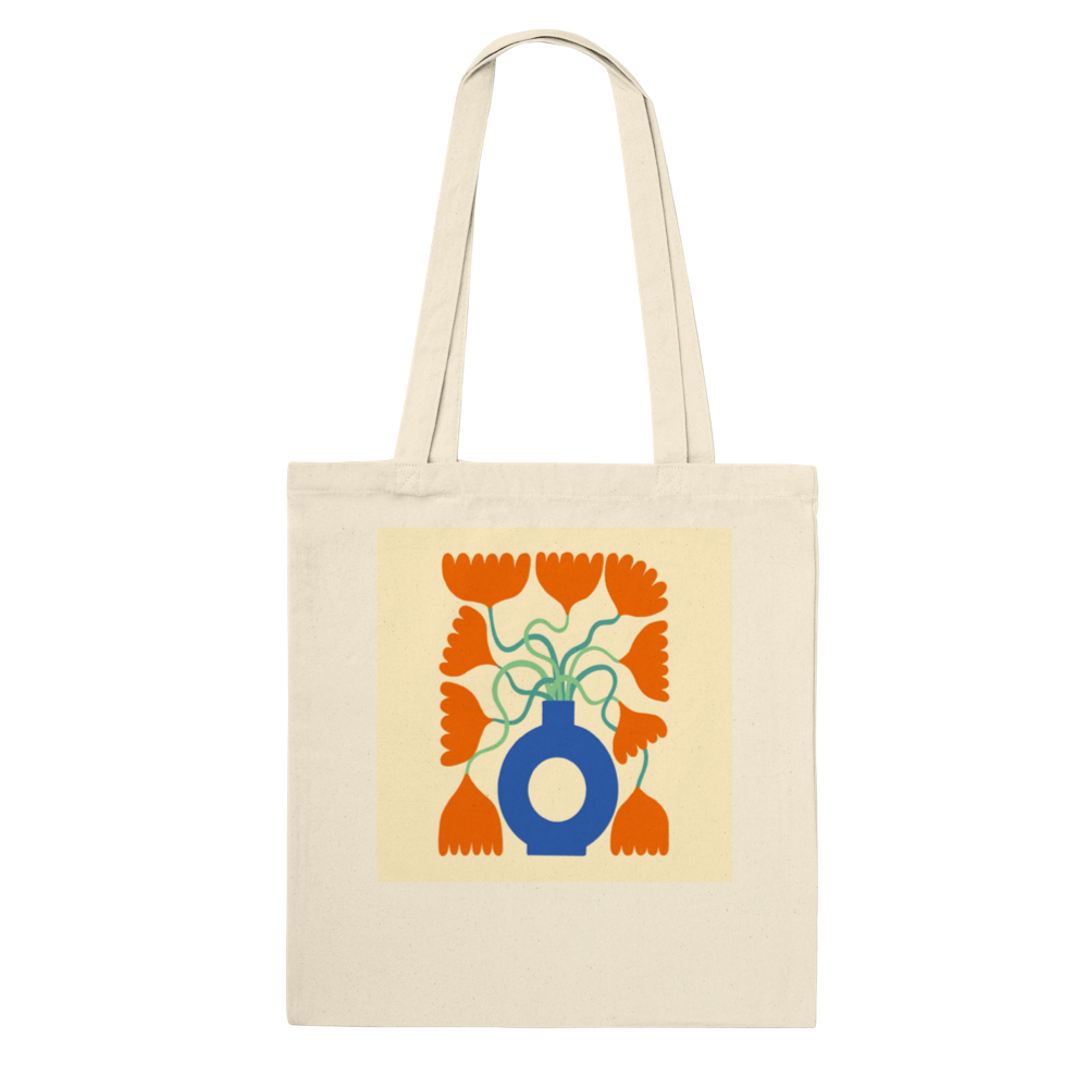 Spring Tulips Tote Bag -  春のチューリップトートバッグ