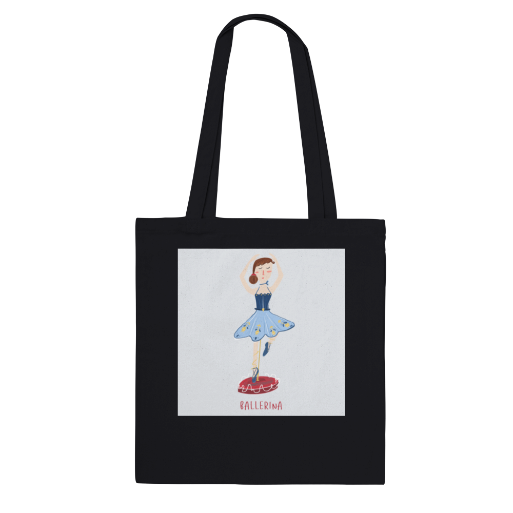 Christmas Ballerina Tote Bag -  クリスマスバレリーナトートバッグ