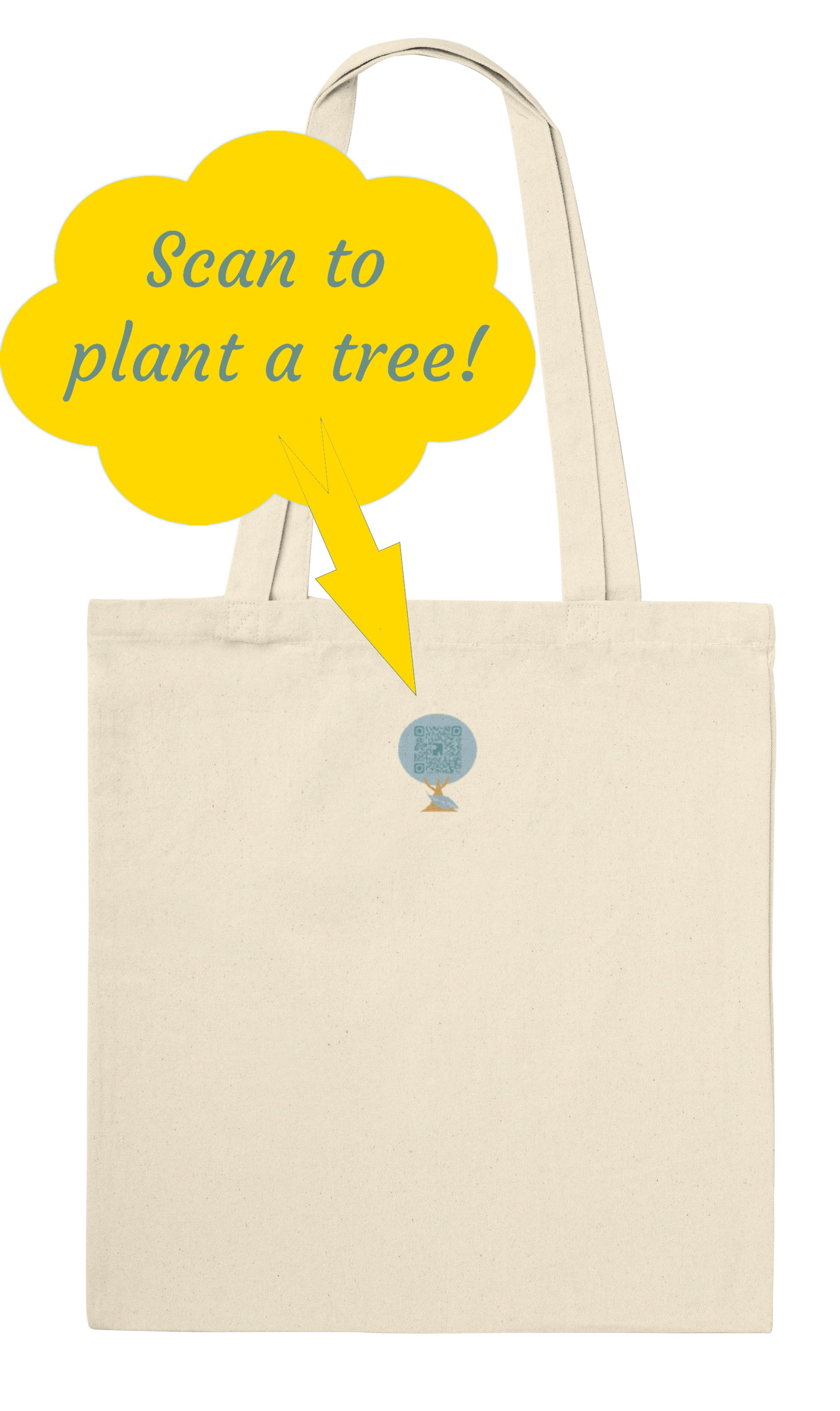 Smiling Apple Tote Bag -  スマイリングアップルトートバッグ