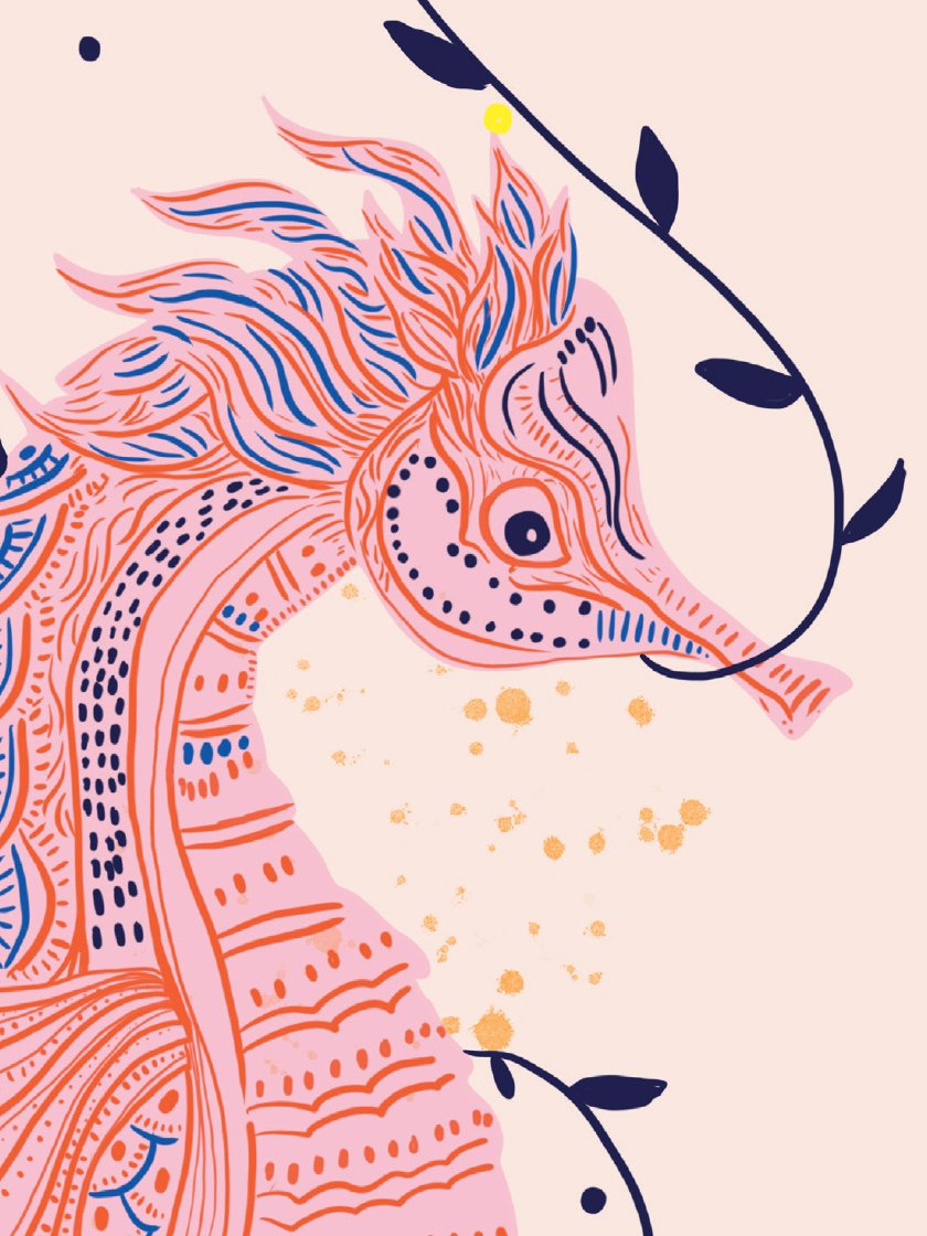 Seahorse - タツノオトシゴ ポスター