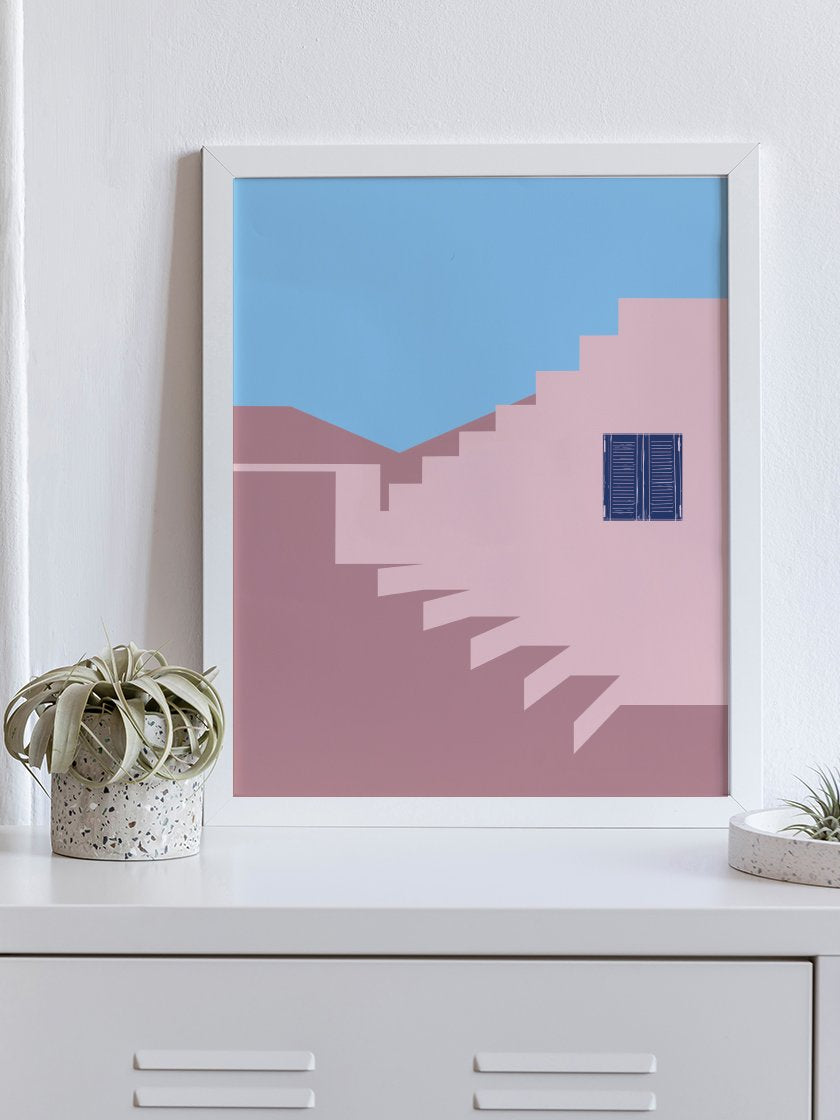 Mediterranean View - 地中海の景色 ポスター