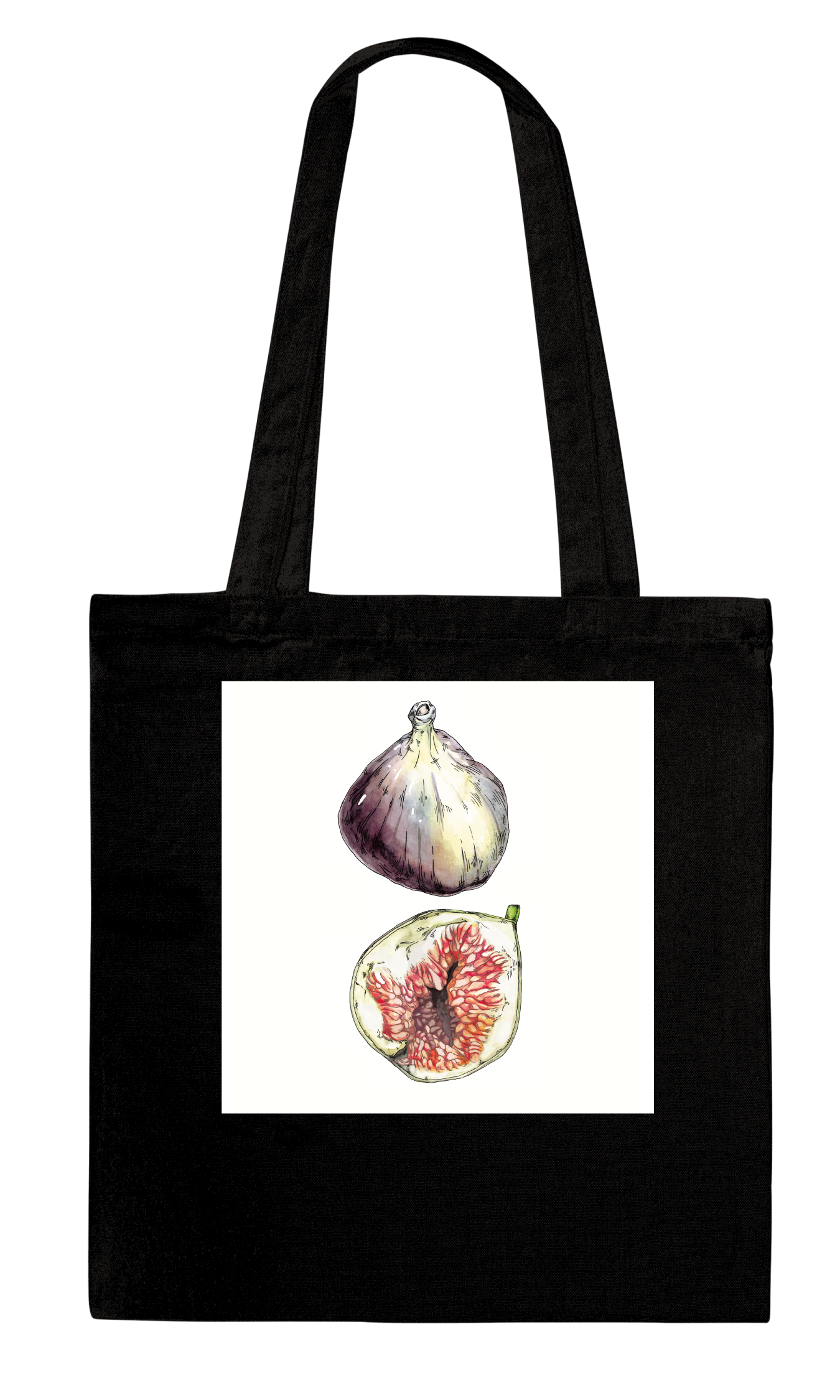 Vintage Figs Tote Bag -  イチジクトートバッグ