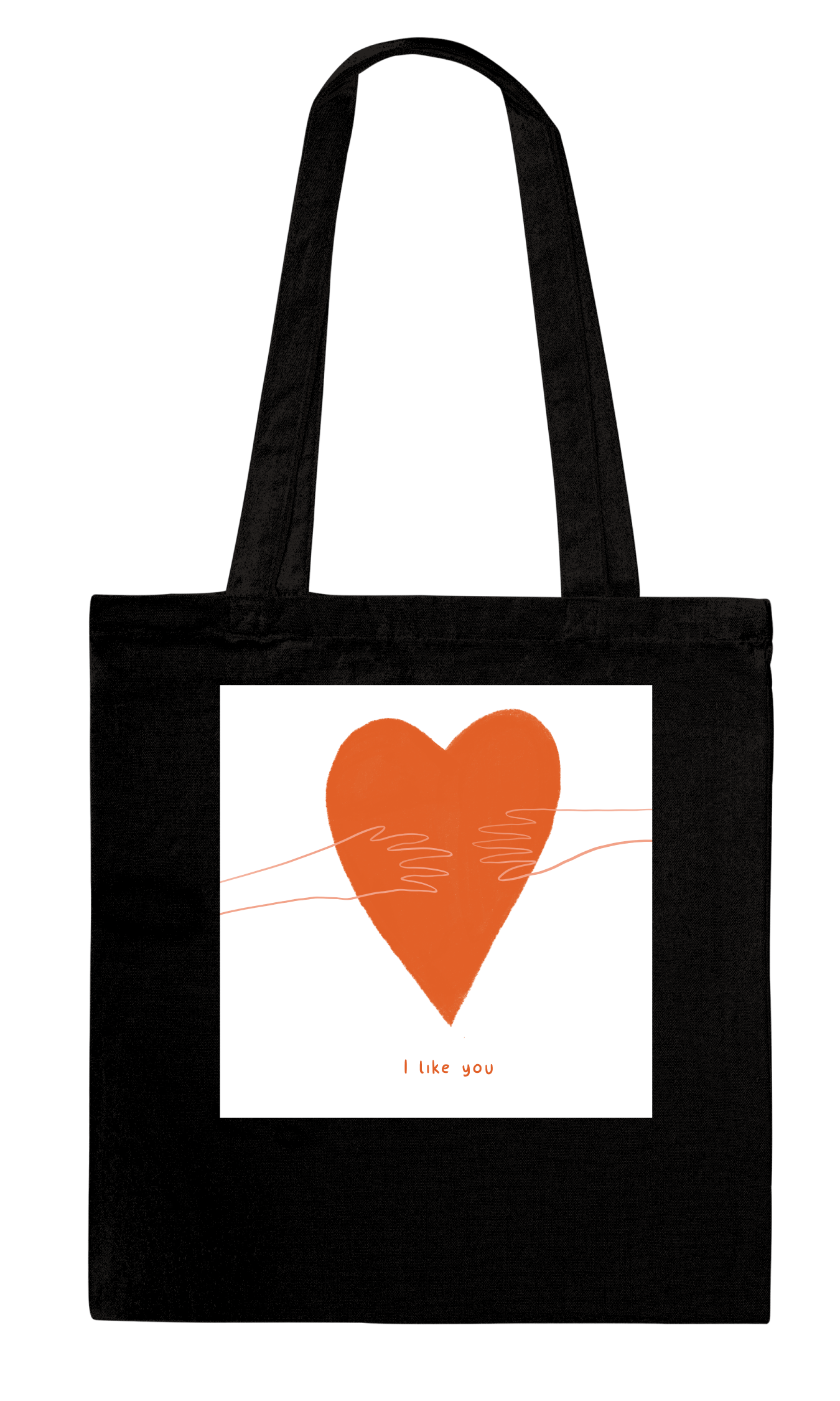 I Like You Tote Bag -  あなたが好きトートバッグ