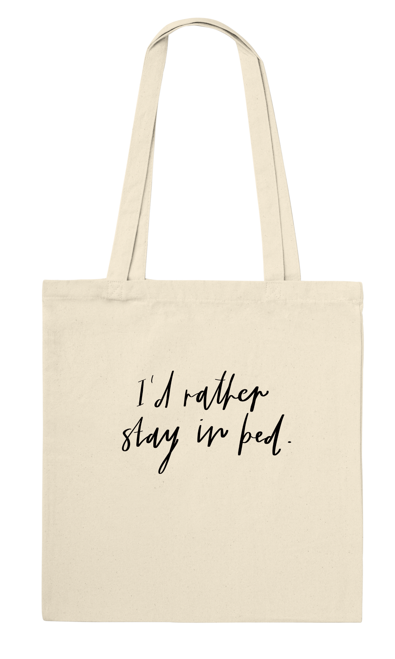 Stay In Bed Tote Bag -  もっと寝ていたいトートバッグ