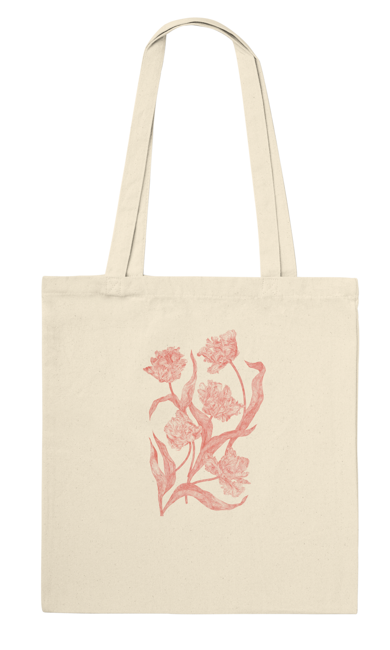 Wild Tulips Tote Bag -  ワイルドチューリップトートバッグ