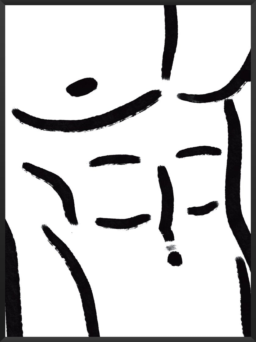The Male Body - 男性の躰 ポスター