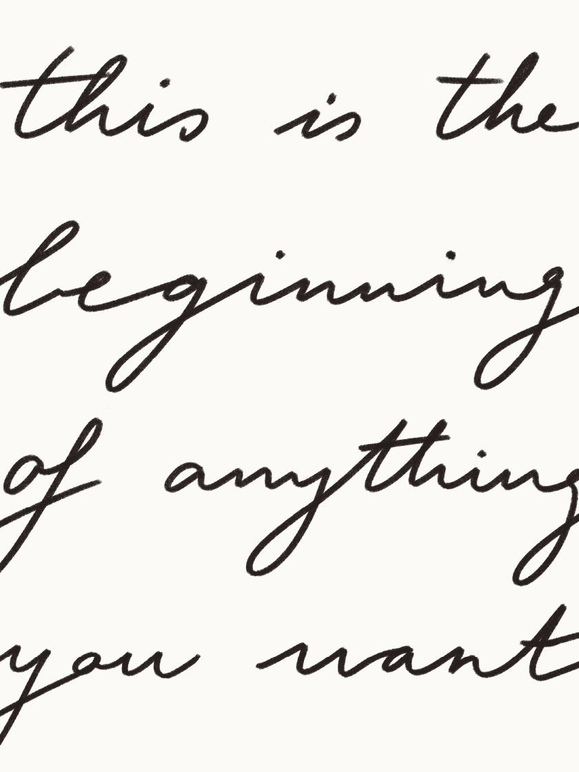 This is the Beginning - ここから始まる ポスター