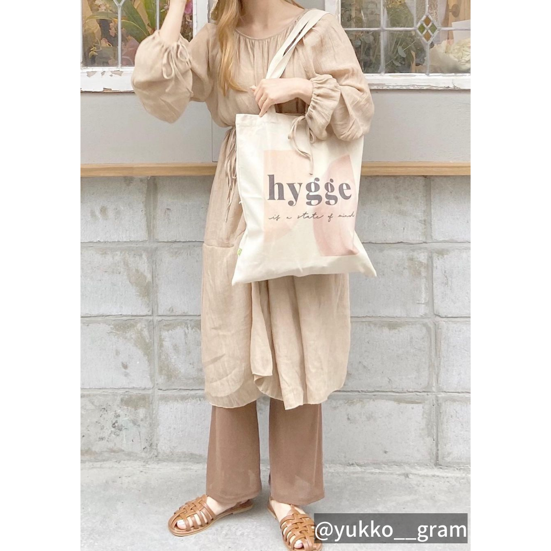 Hygge Is A State Of Mind Tote Bag -  ヒュッゲな心トートバッグ