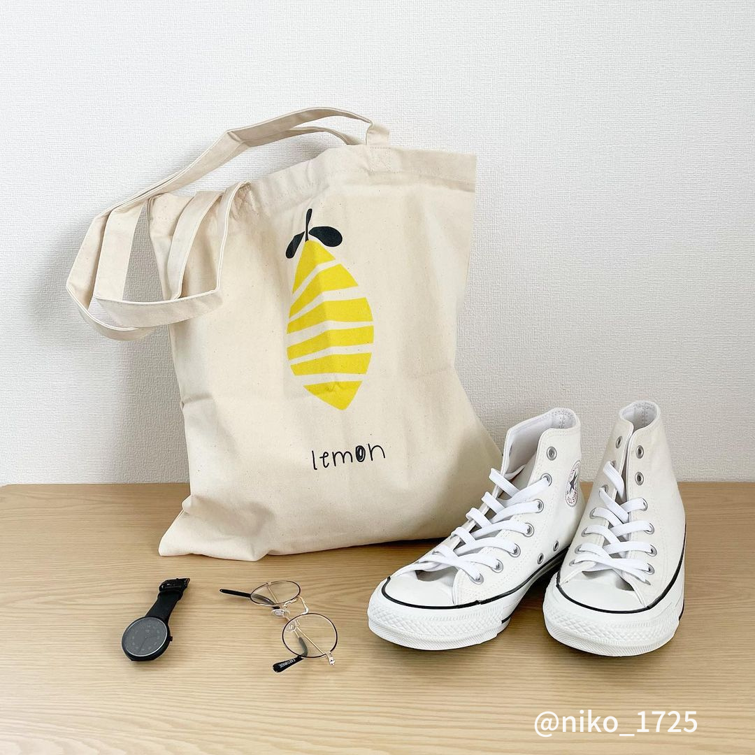 Lemon Tote Bag -  レモン キッズルートートバッグ