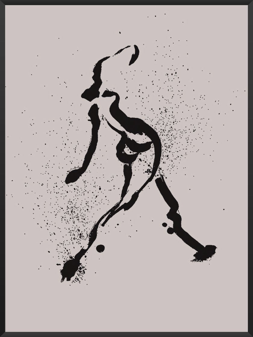project-nord-abstract-figure-modern-feminine-poster-in-interior-living-room