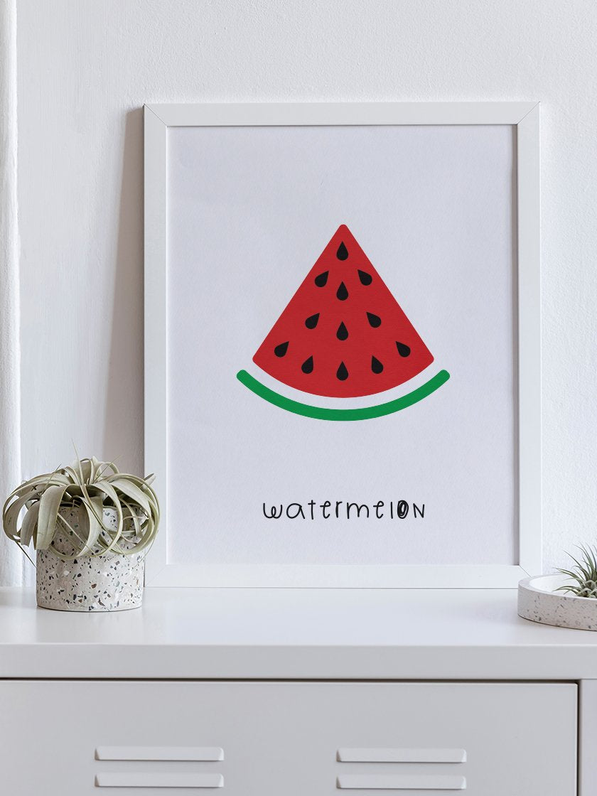 Watermelon - スイカ キッズルームポスター