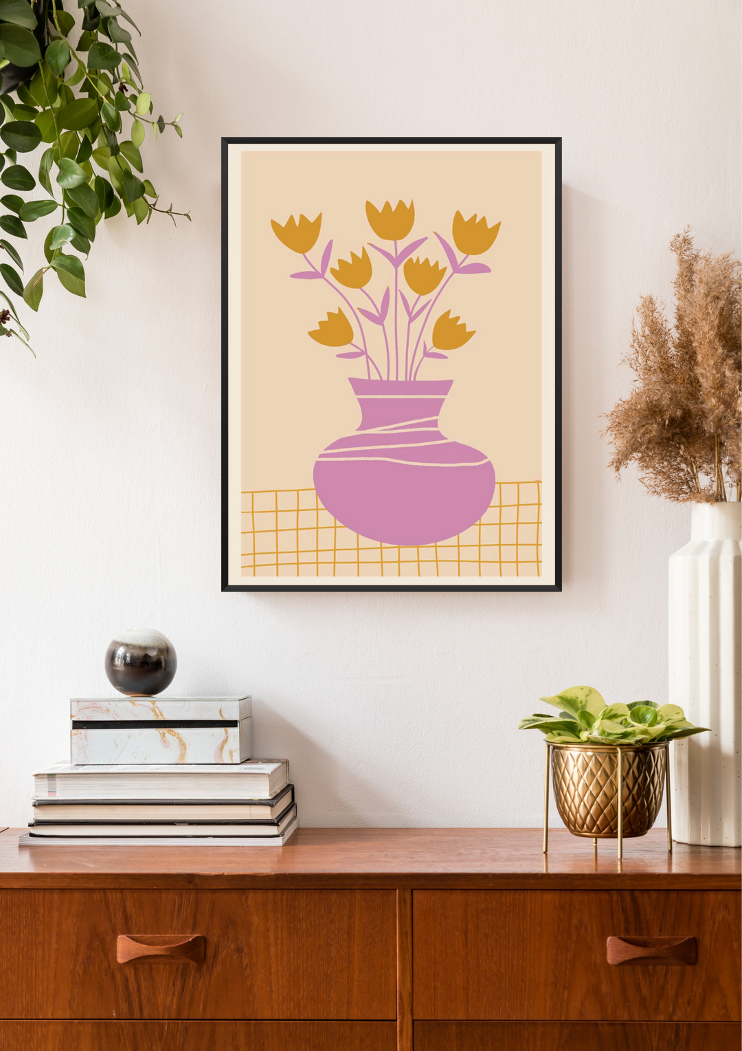 Monsoon Still Life with Flowers - モンスーンの花の静止画