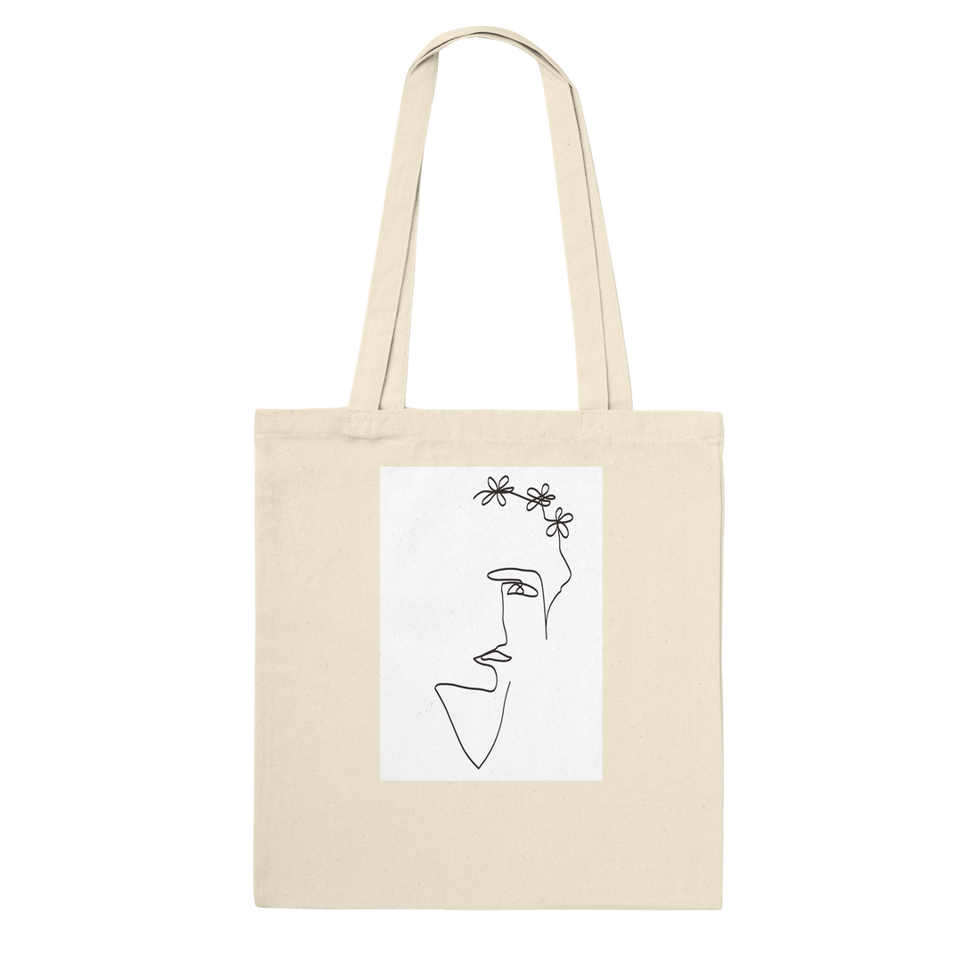 Flower Lady Tote Bag -  フラワーレディートートバッグ