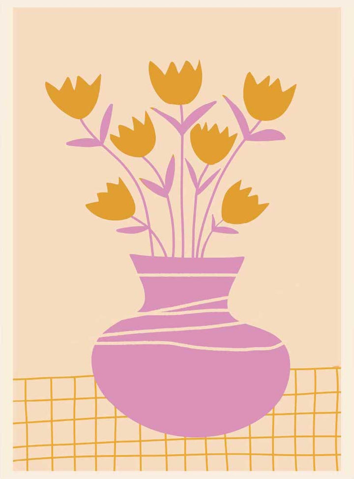 Monsoon Still Life with Flowers - モンスーンの花の静止画