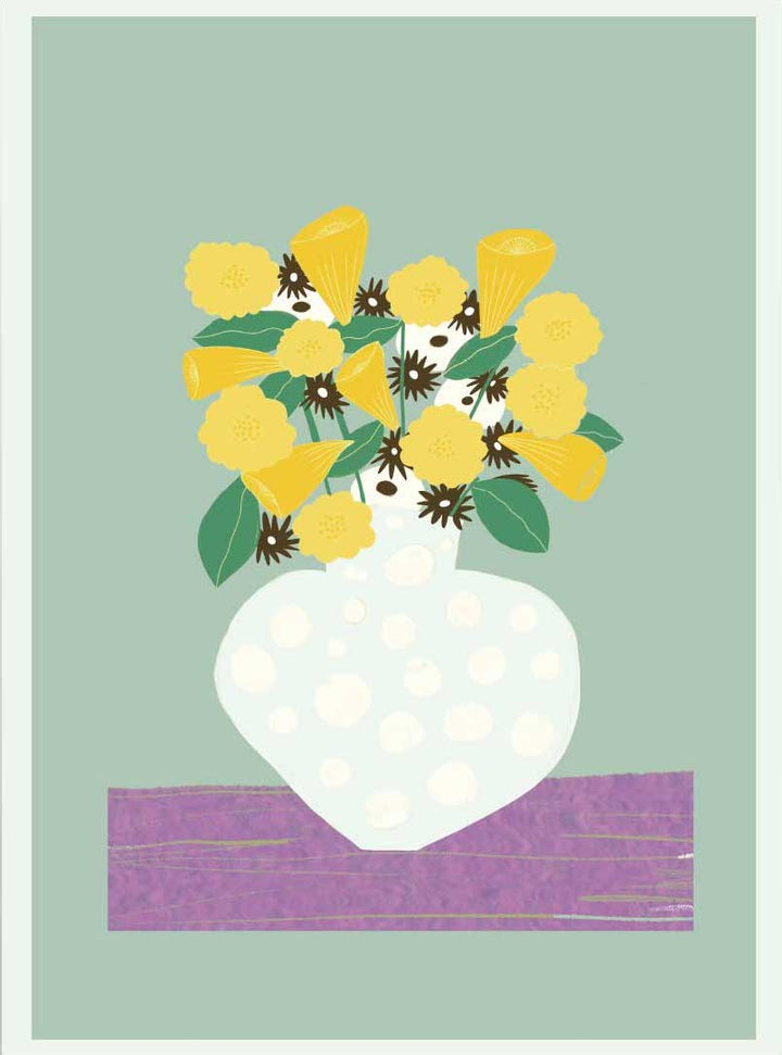 Tundra Still Life with Flowers - ツンドラの花の静止画
