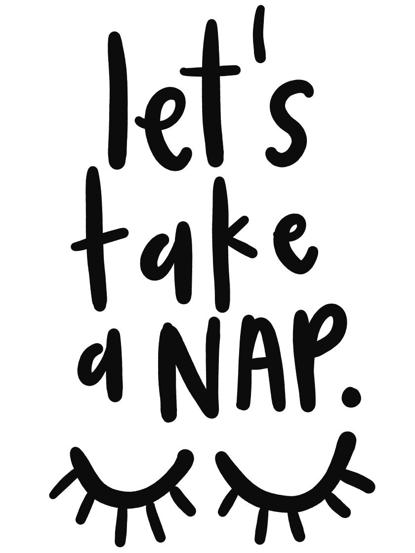 Let's Take a Nap - ちょっとお昼寝 ポスター