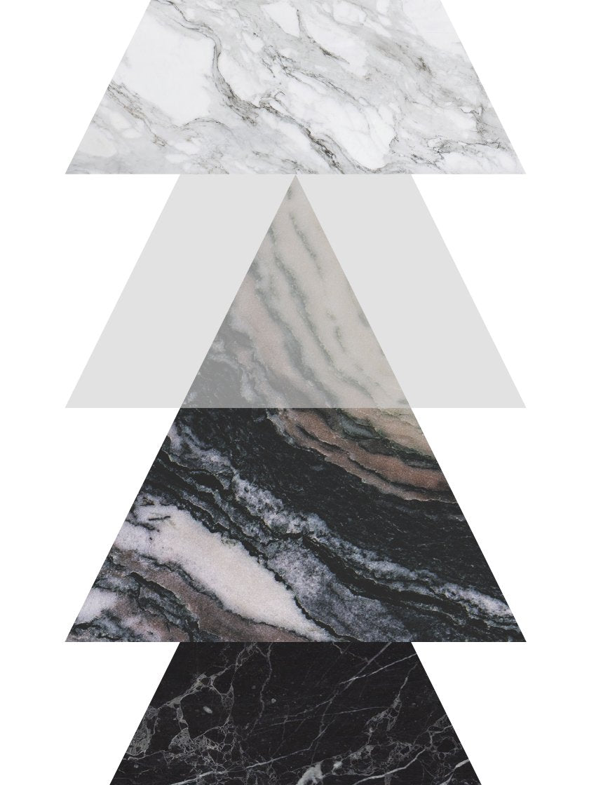 Marble Triangles - マーブルトライアングル ポスター