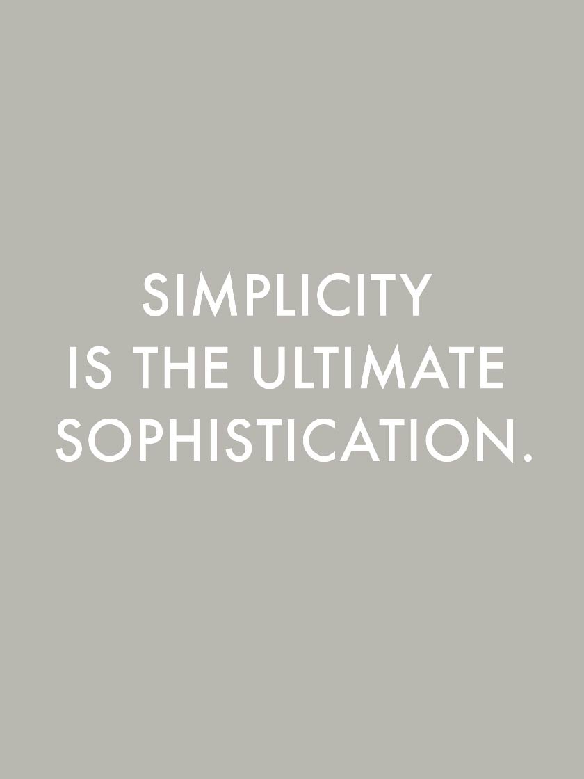 Simplicity　シンプリシティー