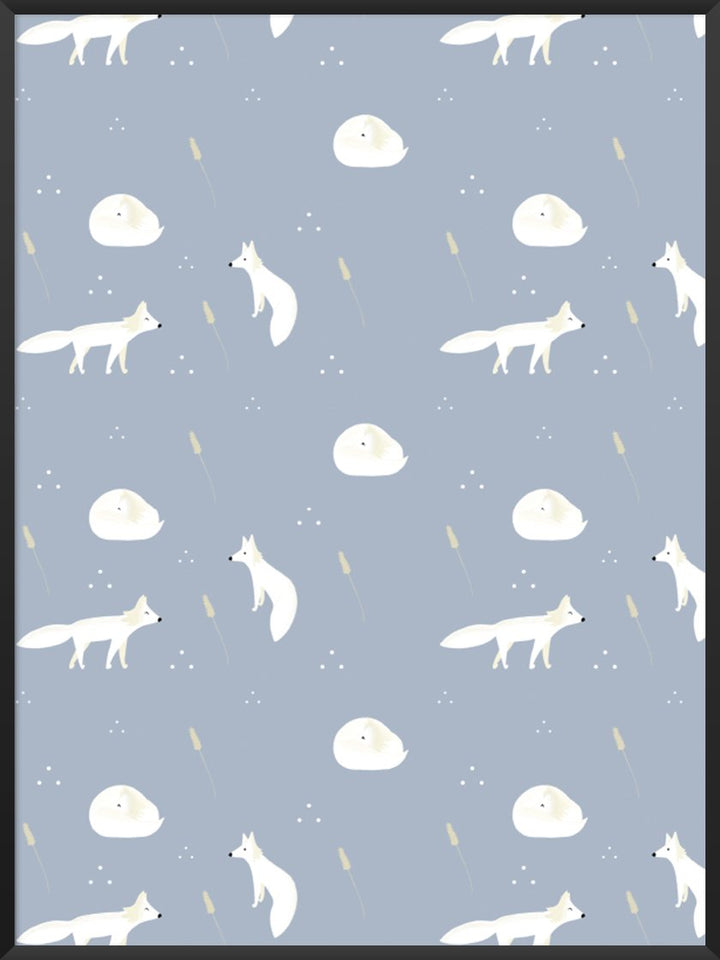 White Foxes - 白いこぎつねたち ポスター