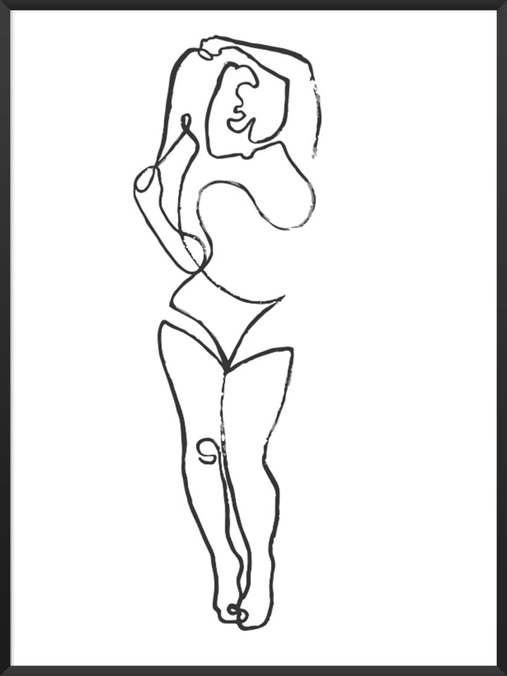 Woman Posing - ウーマンポージング ポスター