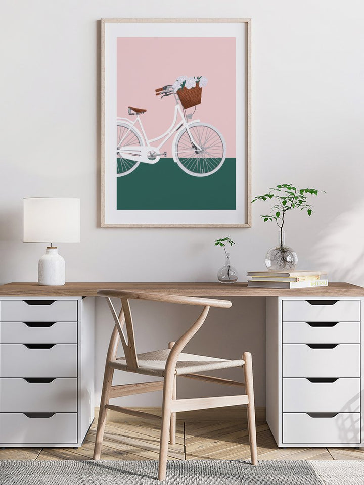 Biking Into Spring - 春に乗って ポスター