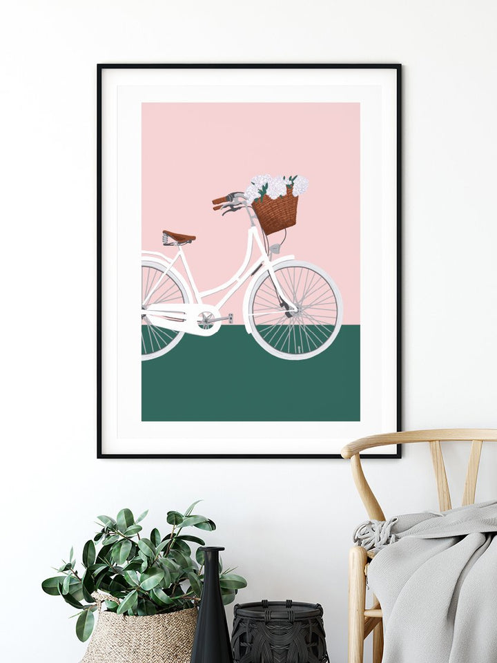 Biking Into Spring - 春に乗って ポスター