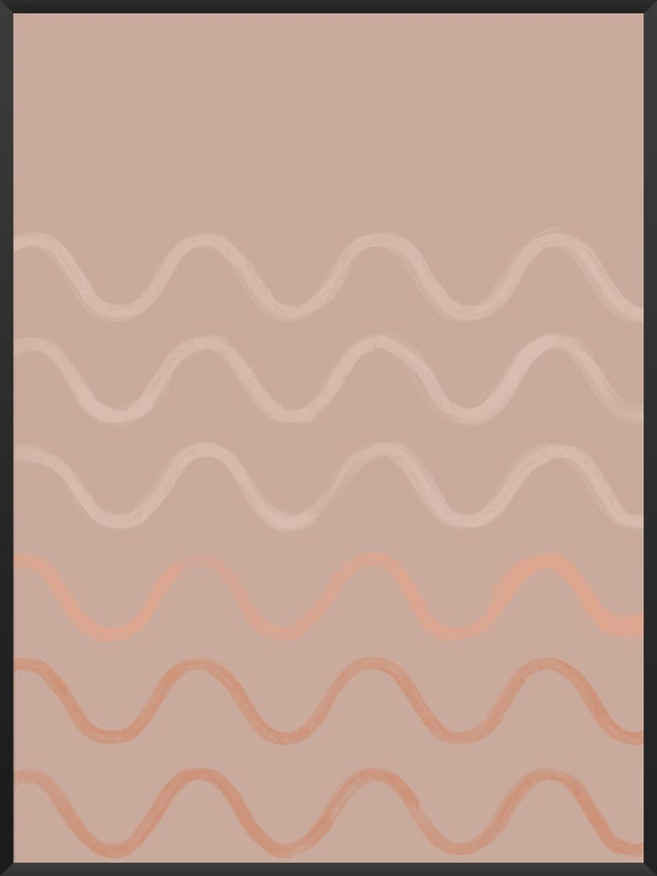 project-nord-crayon-waves-dusty-rose-poster-product-picture